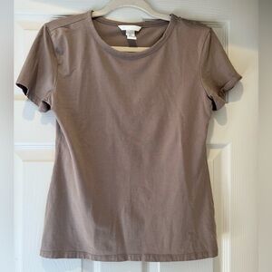 H&M Fitted Short Sleeve Tee